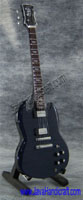 Gibson SG Supreme Transparent Black Mini Guitars 