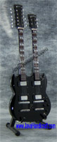 Double Neck BLACK Gibson 