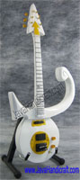 Prince White Symbol Guitar