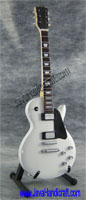 The Gibson Les Paul White with Black Pickguard