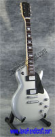 The Gibson Les Paul Silver with Black Pickguard