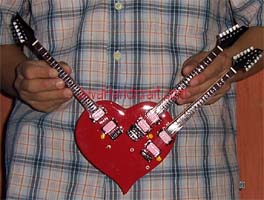 HEART Miniature Guitar 