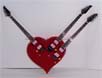 Heart Miniature Guitar