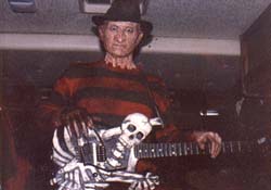 Freddy played J FROG guitar