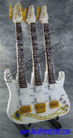 Steve Vai's JEMs Ibanez Triple Neck Mini Guitars