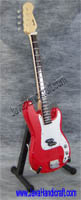 RED Fender Precision Bass