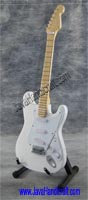 WHITE Fender Stratocaster with white pickguard