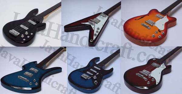 Body of Collection Miniature Guitar 9 Inchs