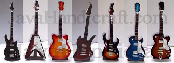 Collection Miniature Guitar 9 Inchs
